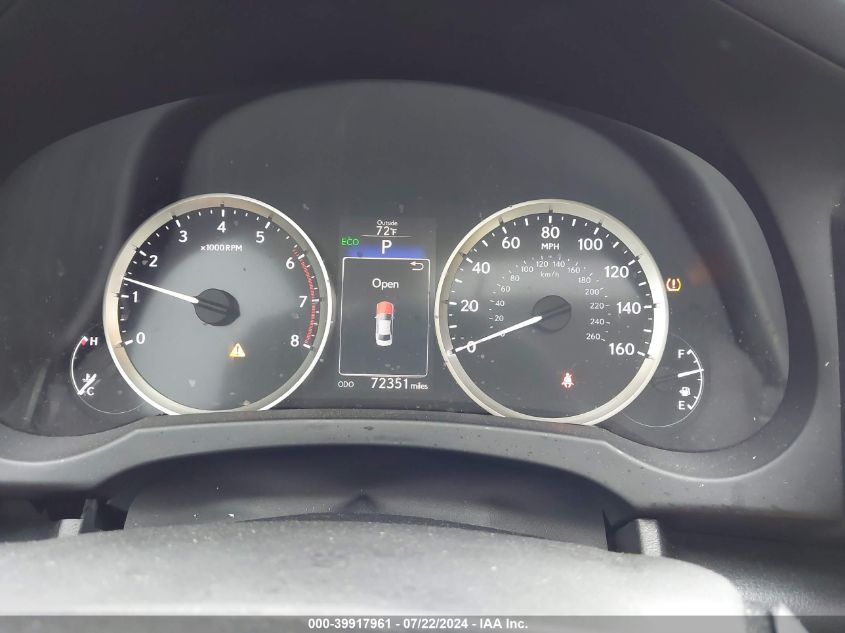 2016 Lexus Is 200T VIN: JTHBA1D27G5036769 Lot: 39917961