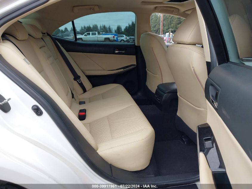 2016 Lexus Is 200T VIN: JTHBA1D27G5036769 Lot: 39917961