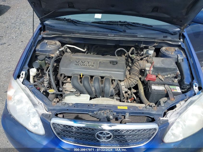 2005 Toyota Corolla Le VIN: 2T1BR30E65C383404 Lot: 39917971