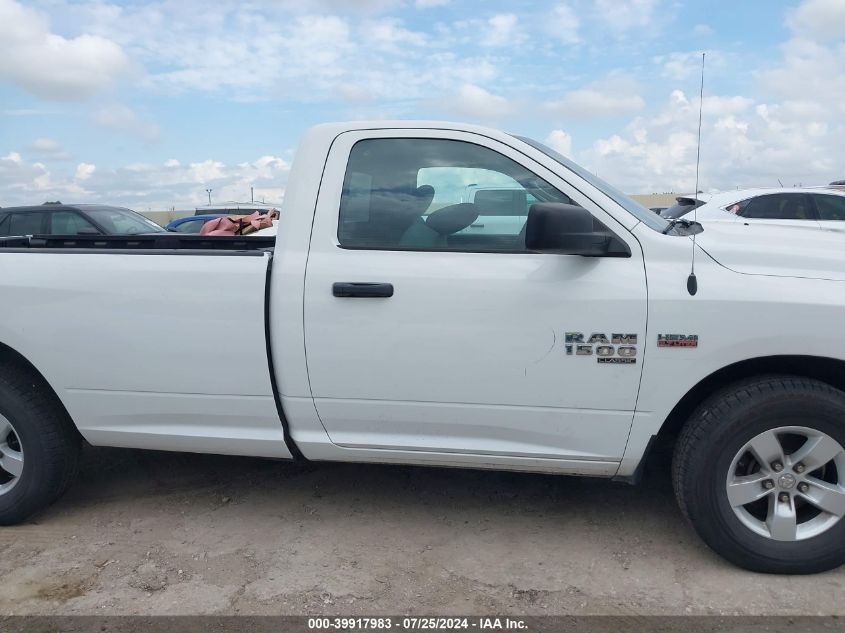 2019 Ram 1500 Classic Tradesman Regular Cab 4X2 8' Box VIN: 3C6JR6DTXKG506927 Lot: 39917983