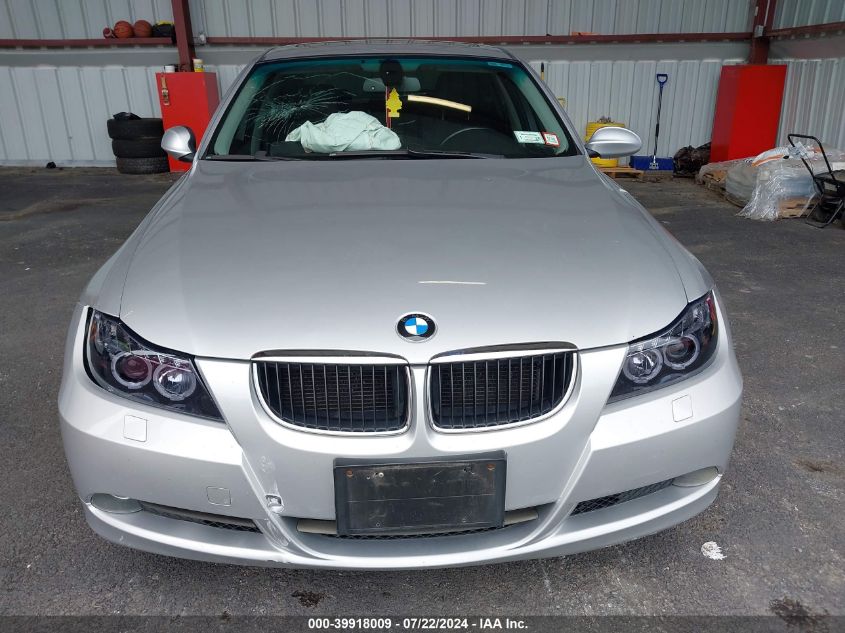 2007 BMW 328Xi VIN: WBAVC93557KX53494 Lot: 39918009