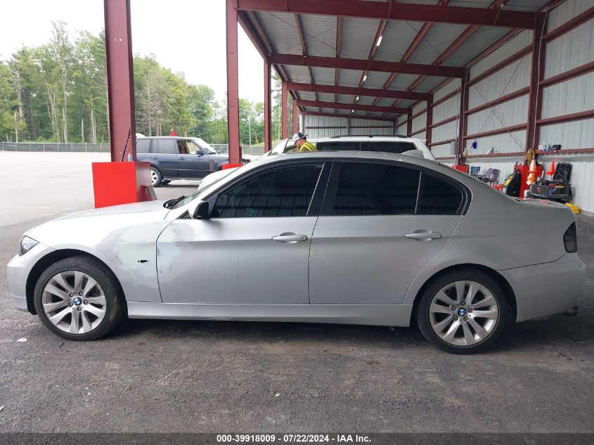 2007 BMW 328Xi VIN: WBAVC93557KX53494 Lot: 39918009