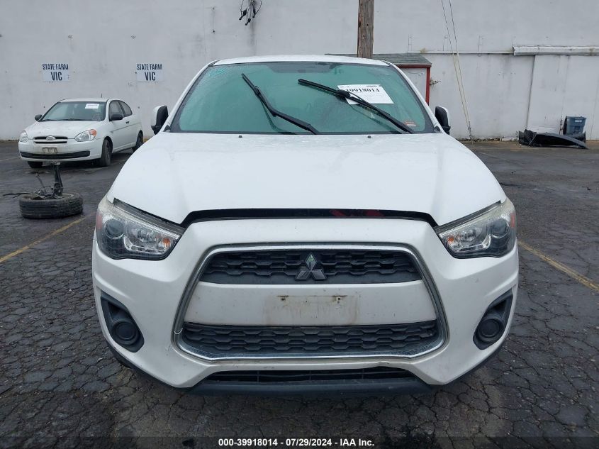 2013 Mitsubishi Outlander Sport Es VIN: 4A4AP3AU6DE022069 Lot: 39918014