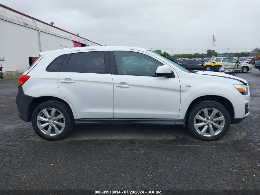 2013 Mitsubishi Outlander Sport Es VIN: 4A4AP3AU6DE022069 Lot: 39918014