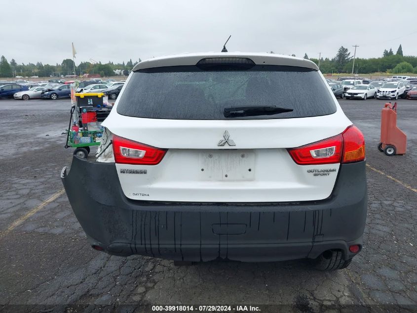 2013 Mitsubishi Outlander Sport Es VIN: 4A4AP3AU6DE022069 Lot: 39918014