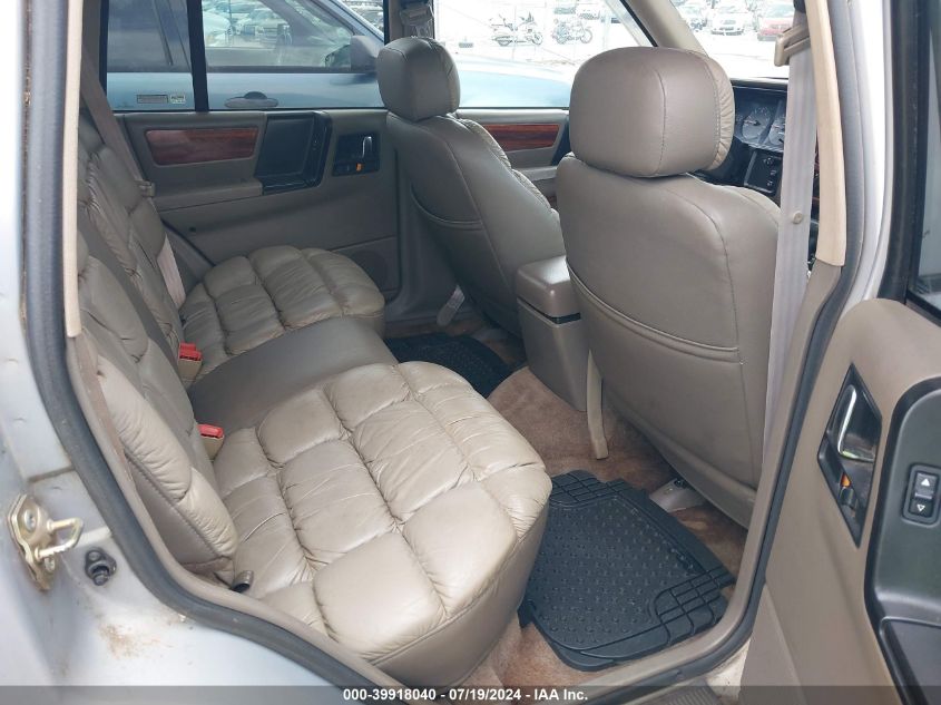 1995 Jeep Grand Cherokee Limited/Orvis VIN: 1J4GZ78SXSC526327 Lot: 39918040