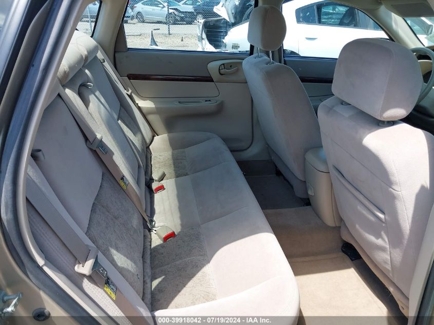 2005 Chevrolet Impala Ls VIN: 2G1WH55K259330660 Lot: 39918042