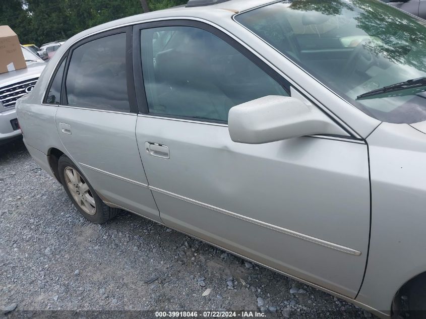 2002 Toyota Avalon Xls VIN: 4T1BF28B82U250022 Lot: 39918046