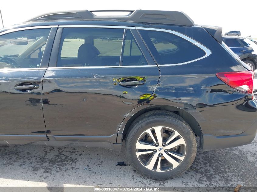 2019 Subaru Outback 2.5I Limited VIN: 4S4BSANC7K3364182 Lot: 39918047