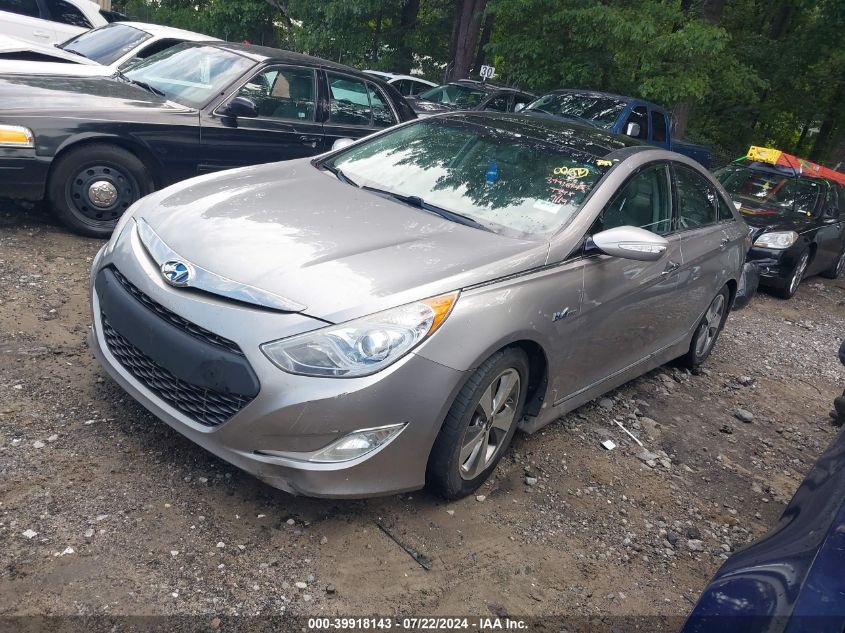 2012 Hyundai Sonata Hybrid VIN: KMHEC4A47CA039975 Lot: 39918143