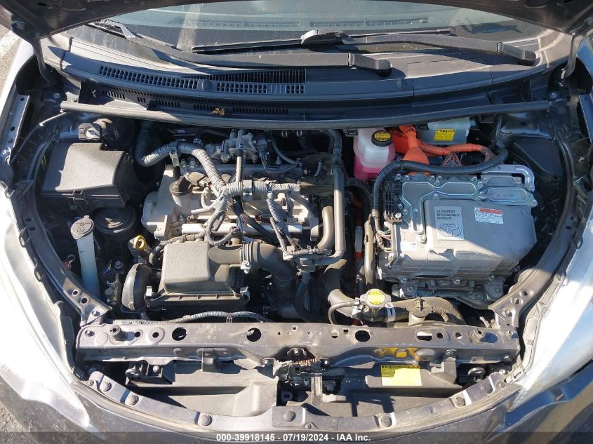 2012 Toyota Prius C VIN: JTDKDTB30C1504925 Lot: 39918145