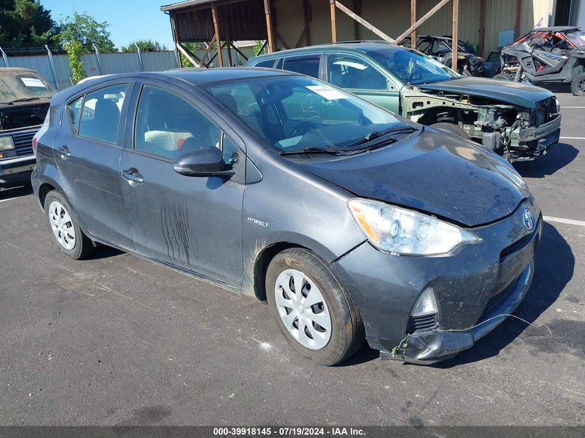 2012 Toyota Prius C VIN: JTDKDTB30C1504925 Lot: 39918145