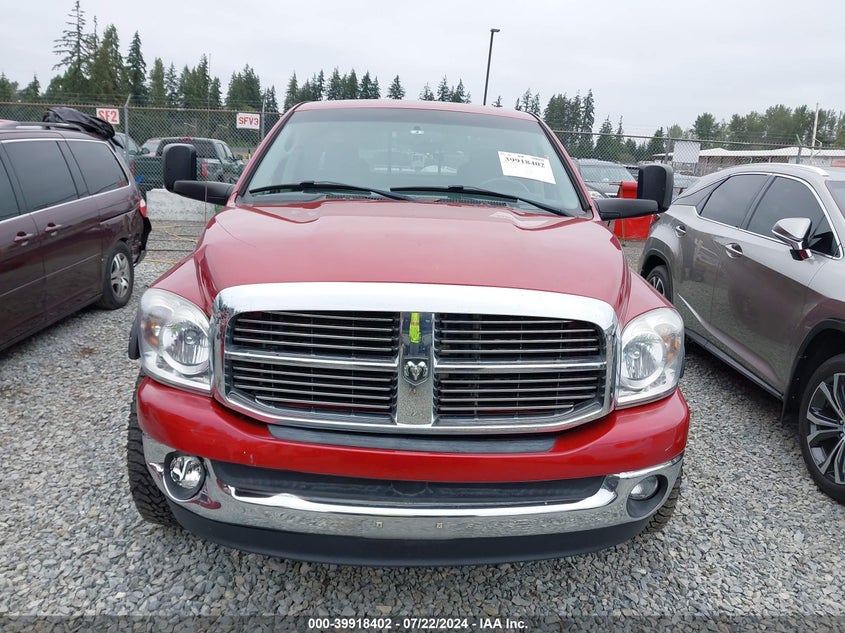 2008 Dodge Ram 1500 Slt VIN: 1D7HU18238S631186 Lot: 39918402