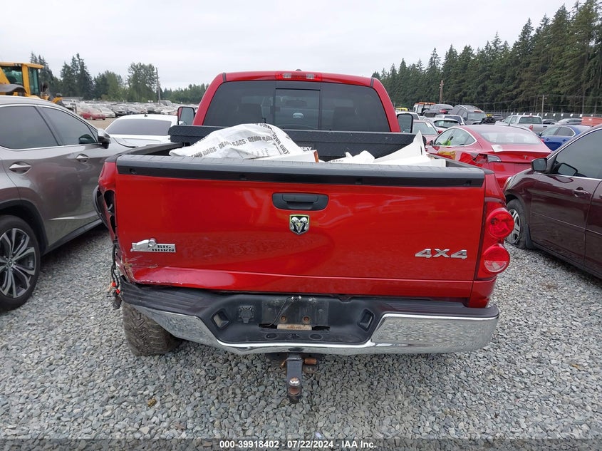 2008 Dodge Ram 1500 Slt VIN: 1D7HU18238S631186 Lot: 39918402