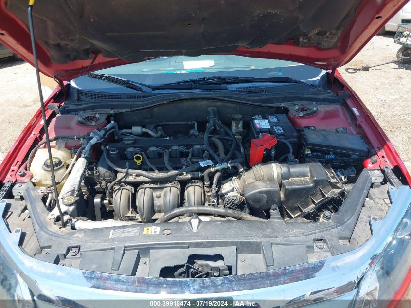 2010 Ford Fusion S VIN: 3FAHP0GA0AR244638 Lot: 39918474