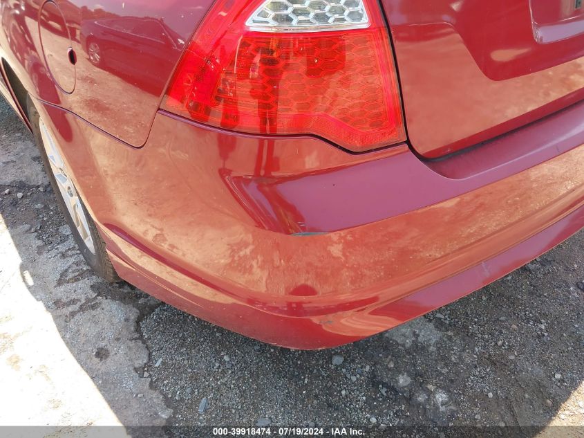 2010 Ford Fusion S VIN: 3FAHP0GA0AR244638 Lot: 39918474