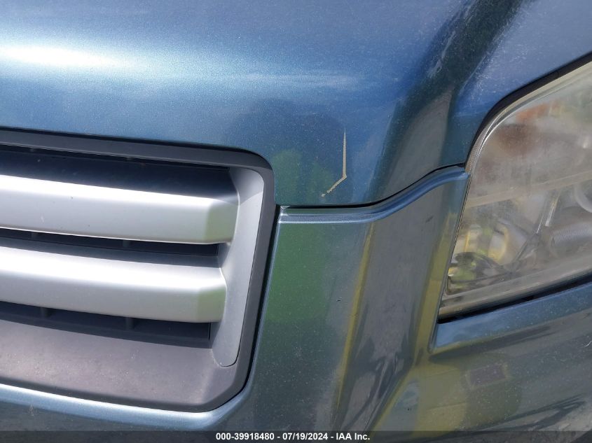 2006 Honda Pilot Ex-L VIN: 5FNYF28556B024561 Lot: 39918480