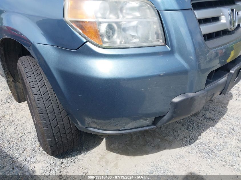 2006 Honda Pilot Ex-L VIN: 5FNYF28556B024561 Lot: 39918480