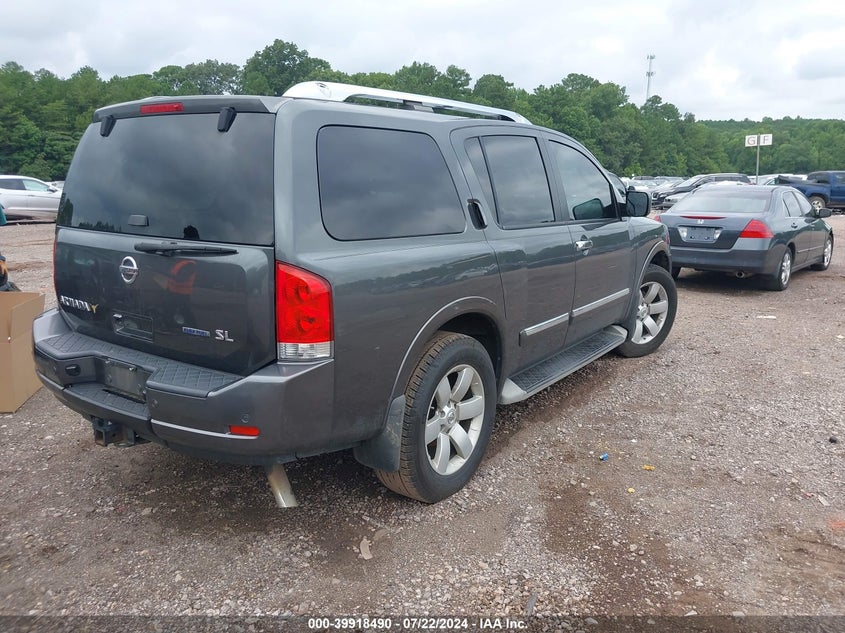 2012 Nissan Armada Sl VIN: 5N1BA0ND3CN621348 Lot: 39918490