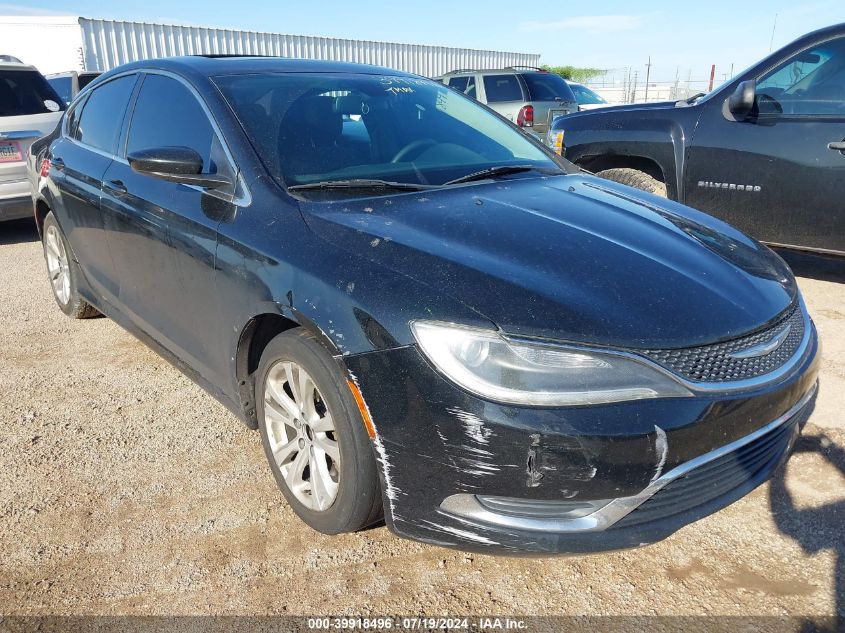 2015 Chrysler 200 Limited VIN: 1C3CCCAB9FN661127 Lot: 39918496