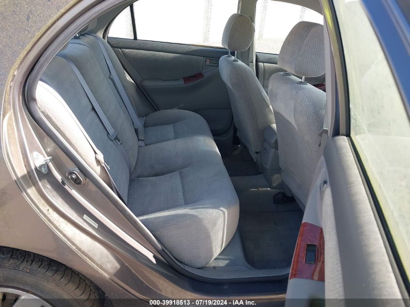 2003 Toyota Corolla Le VIN: 1NXBR32E33Z168281 Lot: 39918513