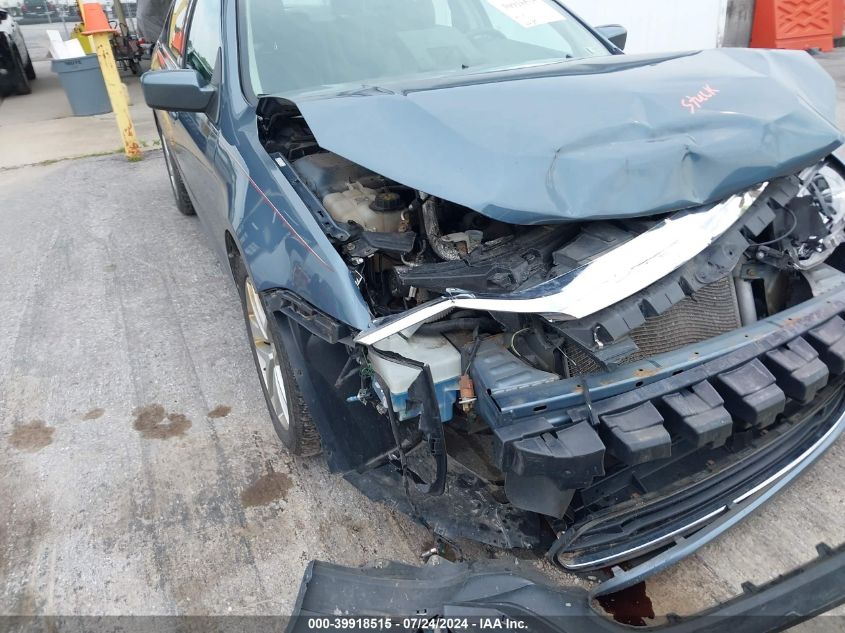 2012 Ford Fusion Sel VIN: 3FAHP0CG6CR308758 Lot: 39918515