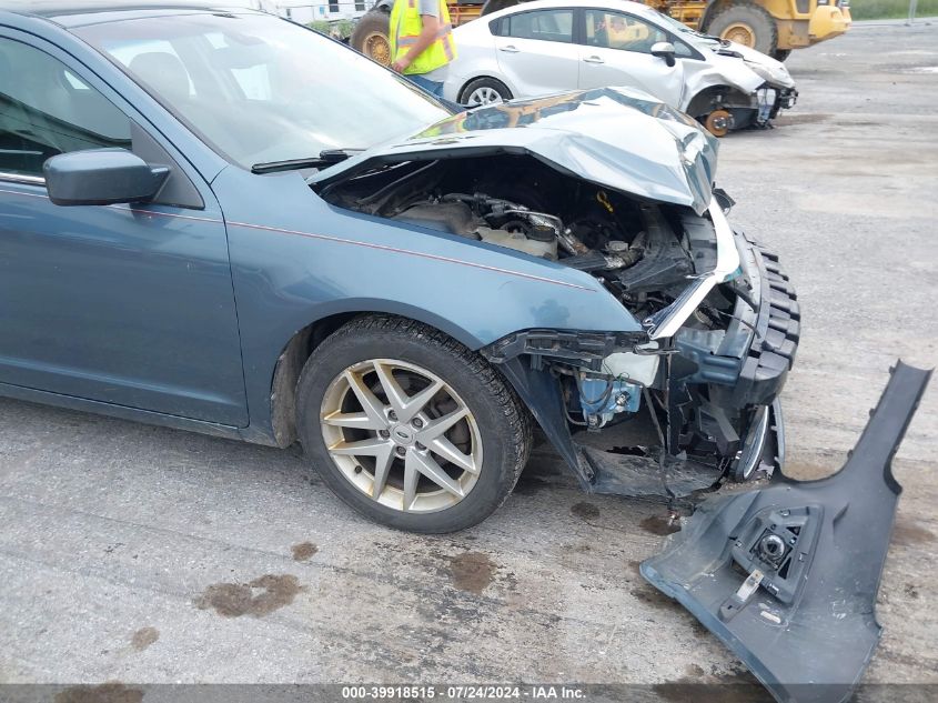 2012 Ford Fusion Sel VIN: 3FAHP0CG6CR308758 Lot: 39918515