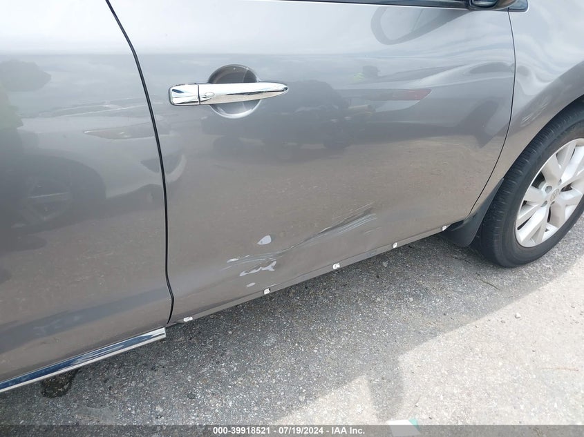 2011 Nissan Murano Sl VIN: JN8AZ1MU5BW069218 Lot: 39918521