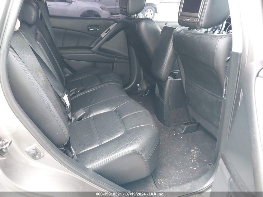 2011 Nissan Murano Sl VIN: JN8AZ1MU5BW069218 Lot: 39918521