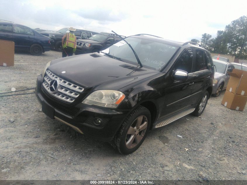 2010 Mercedes-Benz Ml 350 4Matic VIN: 4JGBB8GBXAA560690 Lot: 39918524