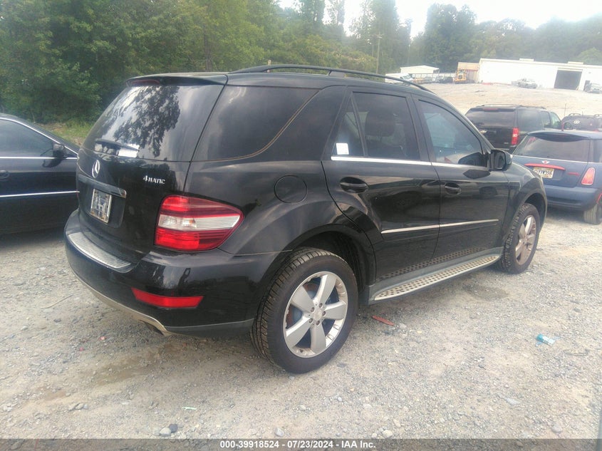 2010 Mercedes-Benz Ml 350 4Matic VIN: 4JGBB8GBXAA560690 Lot: 39918524