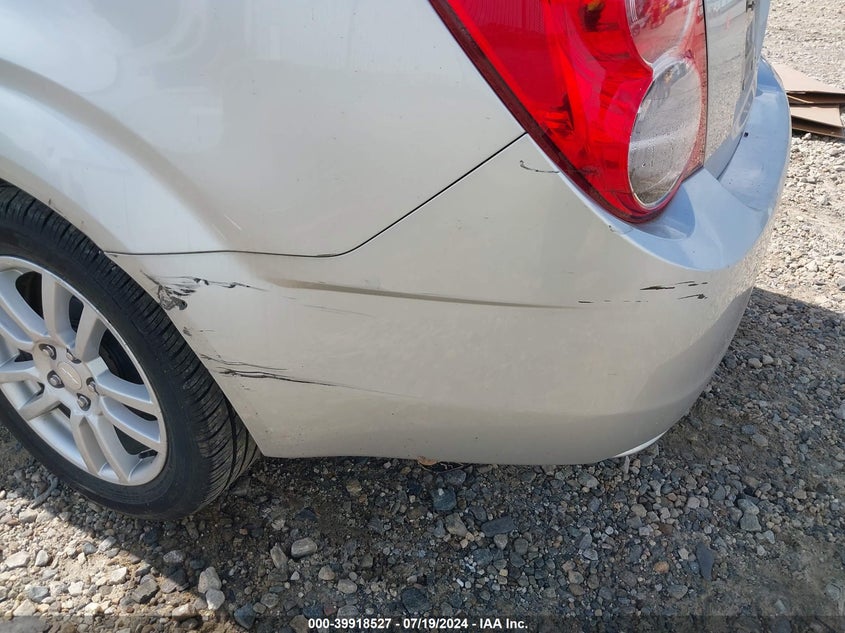 2012 Chevrolet Sonic 2Lt VIN: 1G1JC5SH4C4215608 Lot: 39918527