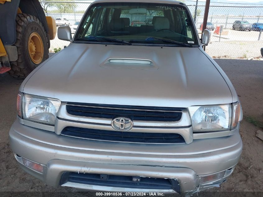 2001 Toyota 4Runner Sr5 V6 VIN: JT3GN86R110193852 Lot: 39918536