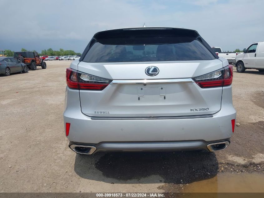 2018 Lexus Rx 350 VIN: 2T2ZZMCA4JC094041 Lot: 39918573