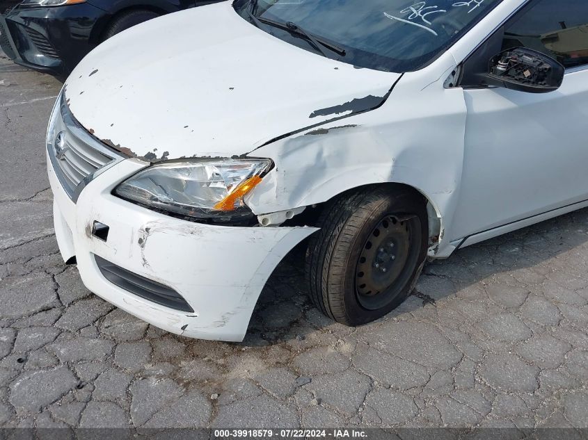 2015 Nissan Sentra S VIN: 3N1AB7AP5FY334366 Lot: 39918579