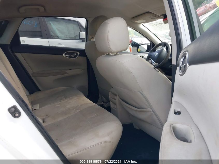 2015 Nissan Sentra S VIN: 3N1AB7AP5FY334366 Lot: 39918579