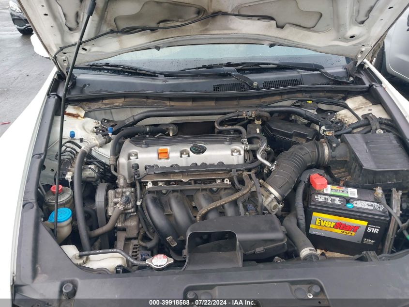 2010 Honda Accord 2.4 Ex-L VIN: 1HGCS1B83AA013726 Lot: 39918588