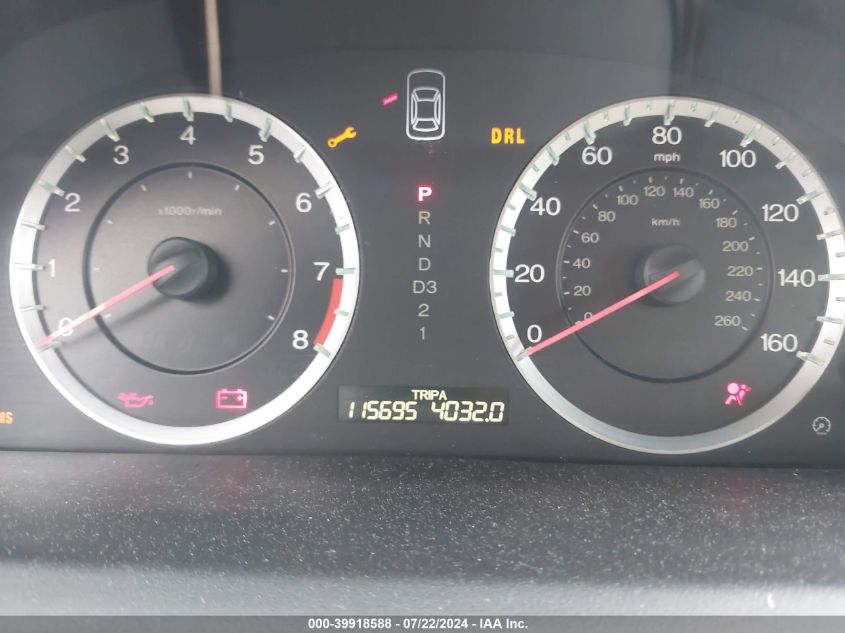 2010 Honda Accord 2.4 Ex-L VIN: 1HGCS1B83AA013726 Lot: 39918588