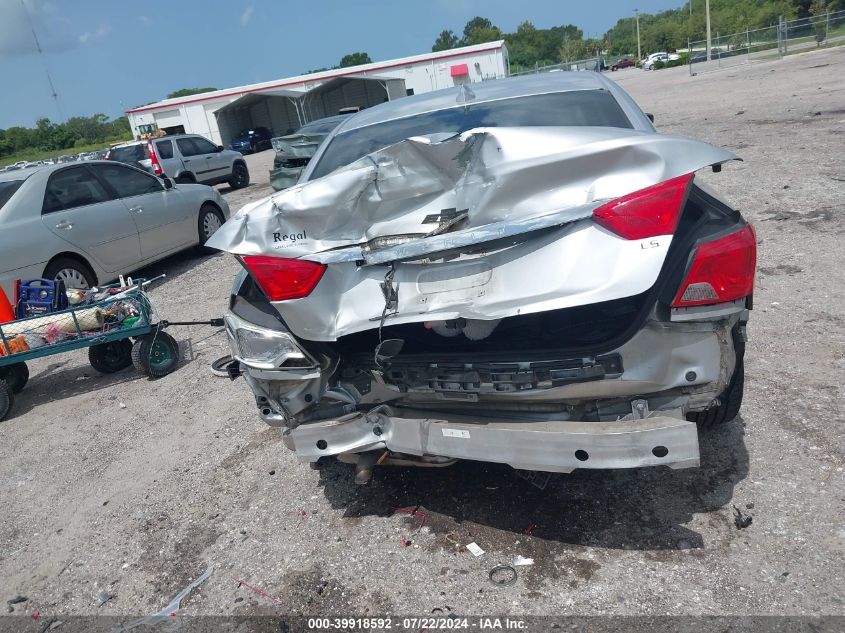 2016 Chevrolet Impala Ls VIN: 2G11Z5SA0G9168100 Lot: 39918592