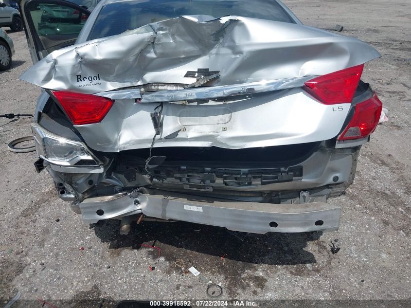 2016 Chevrolet Impala Ls VIN: 2G11Z5SA0G9168100 Lot: 39918592