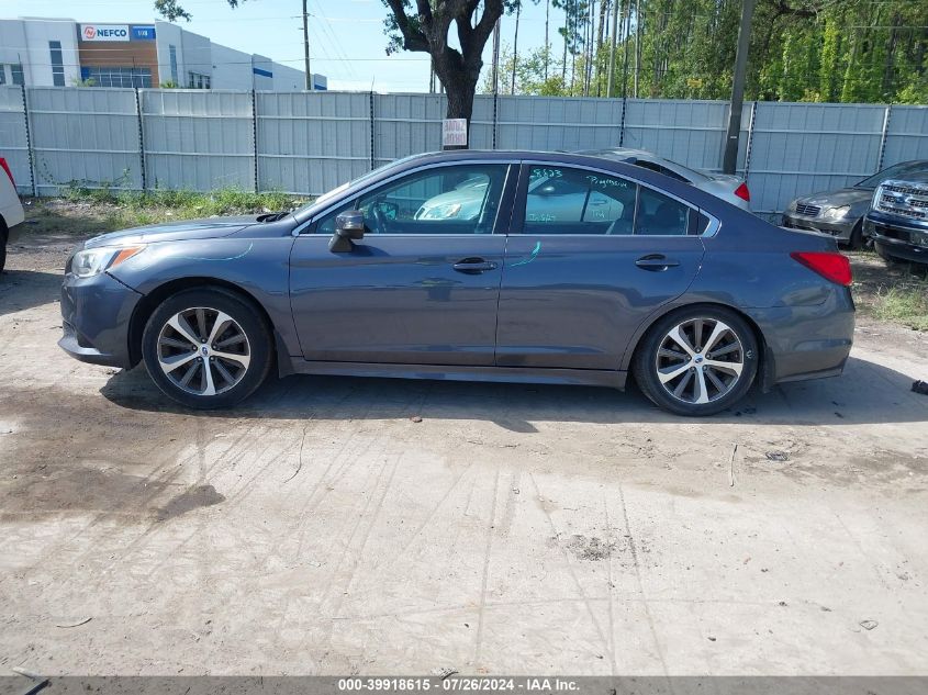 2016 Subaru Legacy 2.5I Limited VIN: 4S3BNBN6XG3044681 Lot: 39918615