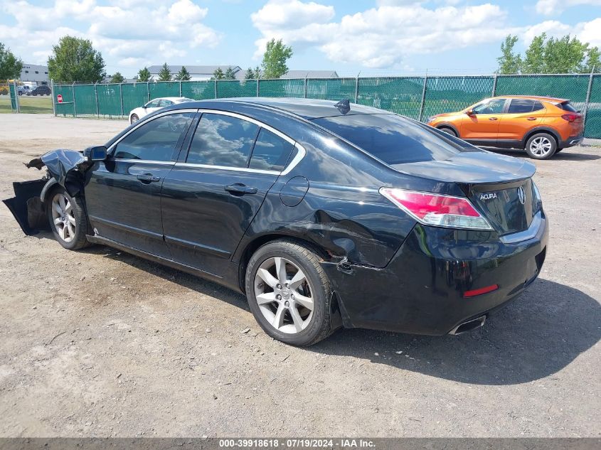 19UUA8F57CA002232 2012 Acura Tl 3.5