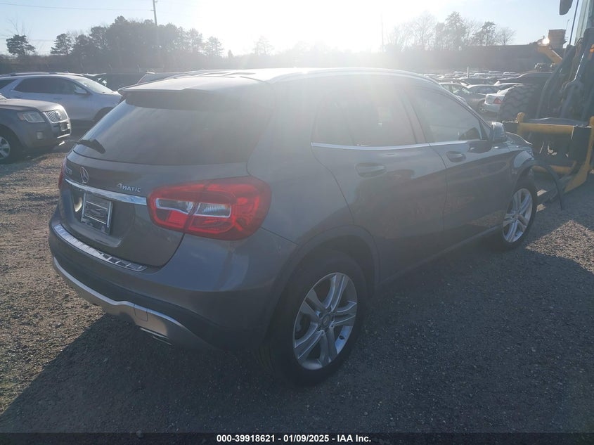 Vin: wdctg4gb1jj370225, lot: 40405590, mercedes-benz gla 250 4matic 20184