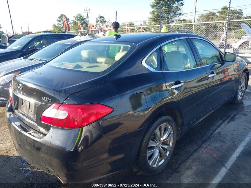 2011 Infiniti M37 X VIN: JN1BY1AR2BM376668 Lot: 39918652
