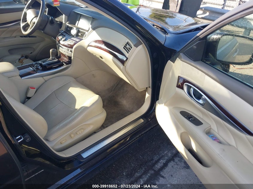 2011 Infiniti M37 X VIN: JN1BY1AR2BM376668 Lot: 39918652