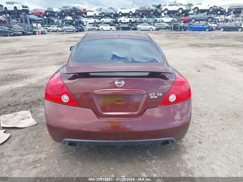 2008 Nissan Altima 3.5 Se VIN: 1N4BL24E58C184286 Lot: 39918653
