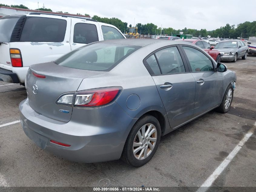 2012 Mazda Mazda3 I Touring VIN: JM1BL1V74C1692046 Lot: 39918656