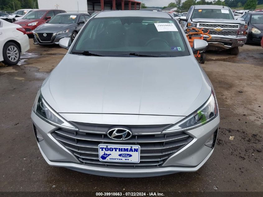 2019 Hyundai Elantra Sel VIN: 5NPD84LFXKH408075 Lot: 39918663