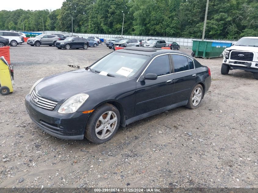 2004 Infiniti G35 VIN: JNKCV51E04M110937 Lot: 39918674