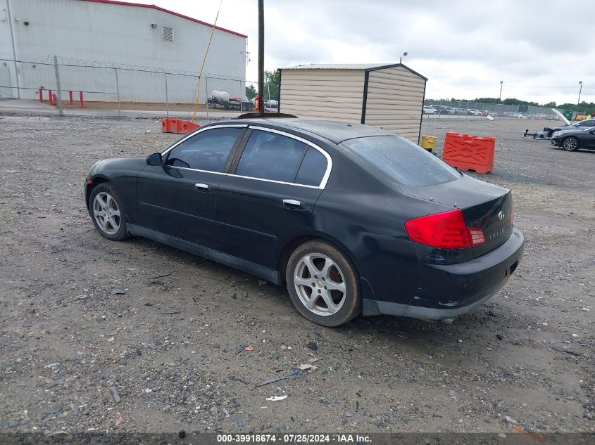 2004 Infiniti G35 VIN: JNKCV51E04M110937 Lot: 39918674